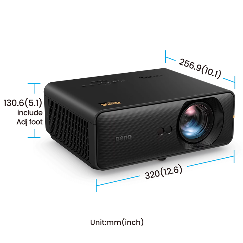 BenQ AH500ST 4000-Lumen Short Throw 1080P Laser Golf Simulator Projector