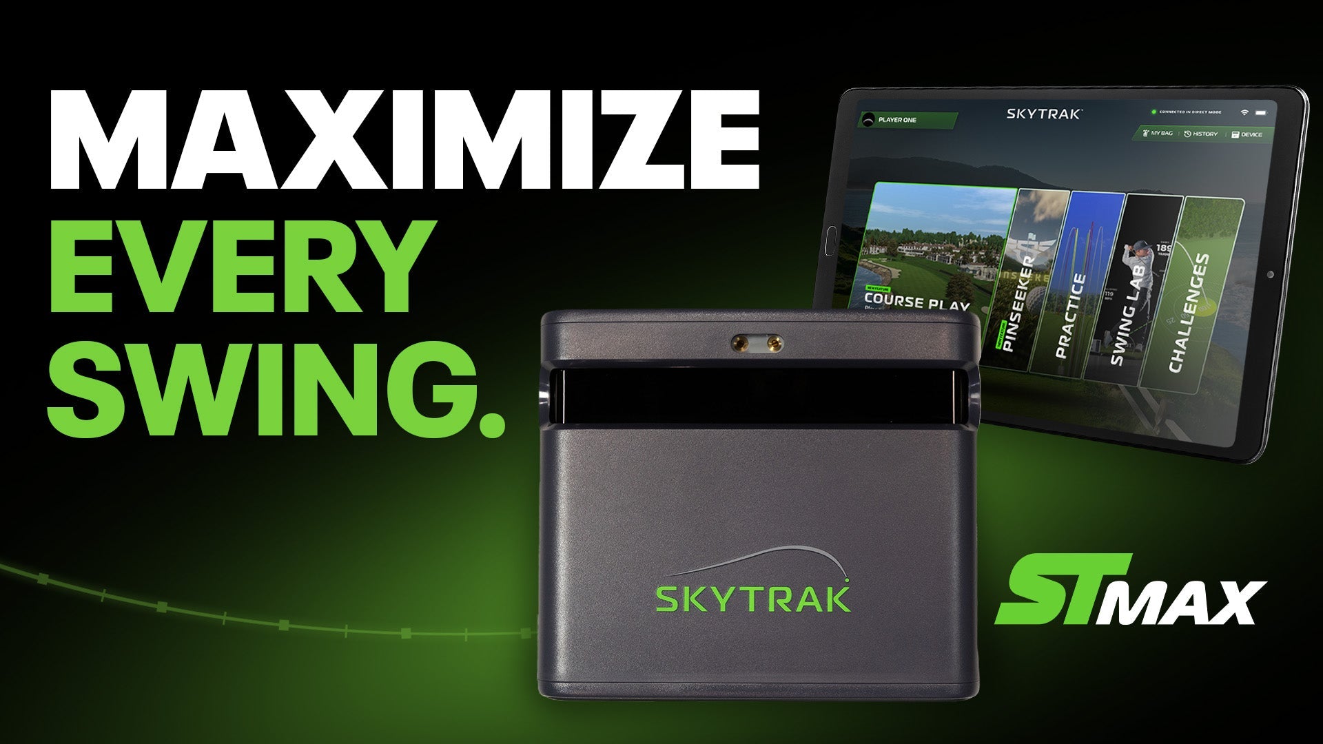 SkyTrak ST MAX Launch Monitor