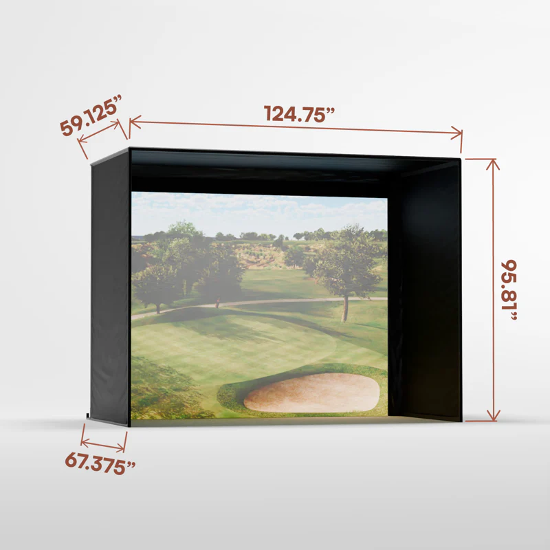 Carl's Place Golf Enclosure C-Series DIY Golf Simulator Kit