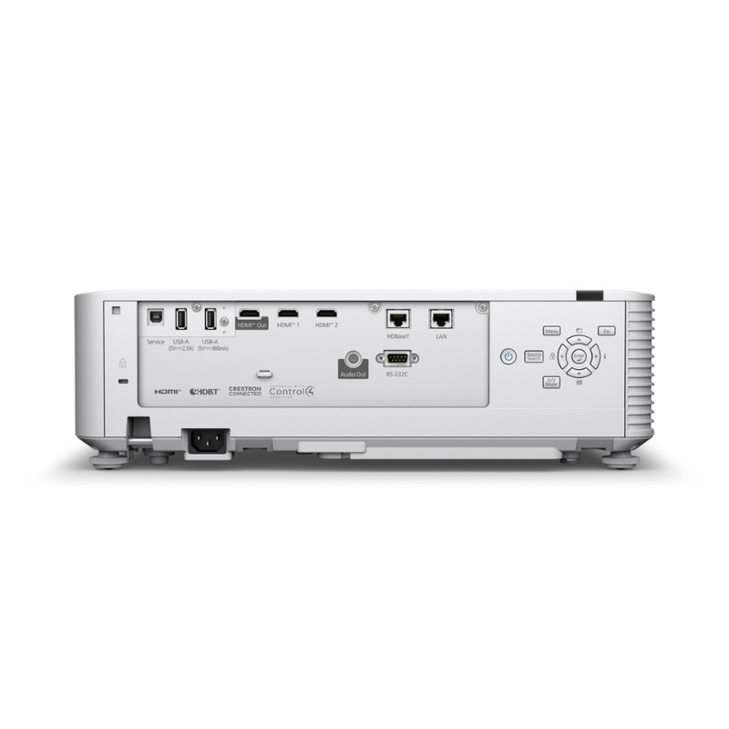 Epson L690E Powerlite 6500-Lumen WUXGA Normal Throw 3LCD Laser Projector with 4K Enhancement